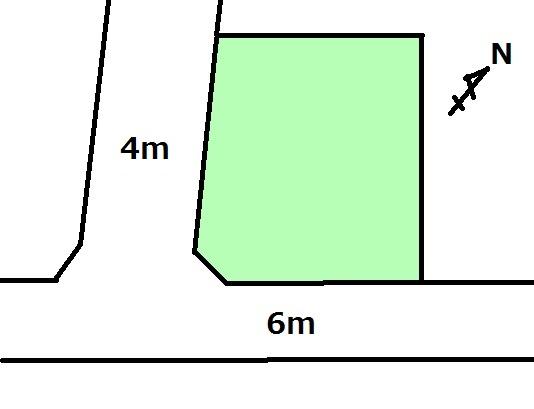 Compartment figure. Land price 19.5 million yen, Land area 116 sq m