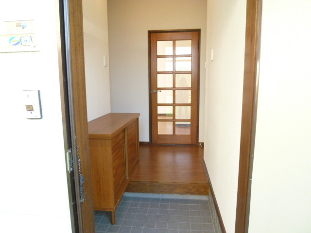 Entrance. Little spread of the front door! There is storage cupboard.