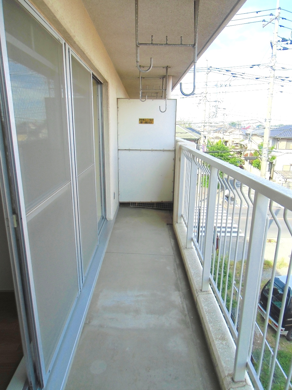 Balcony. Day is good balcony