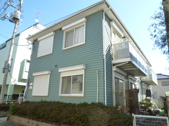 Building appearance. Building south appearance  ※ If the south is unable to Shooting from the other direction