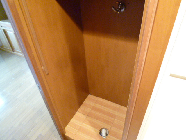 Other Equipment. Washing machine storage is also room