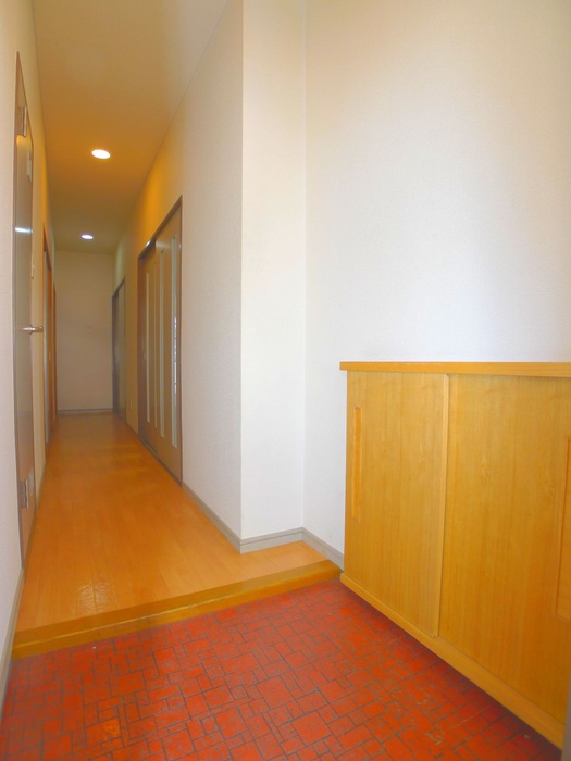 Entrance. There shoebox