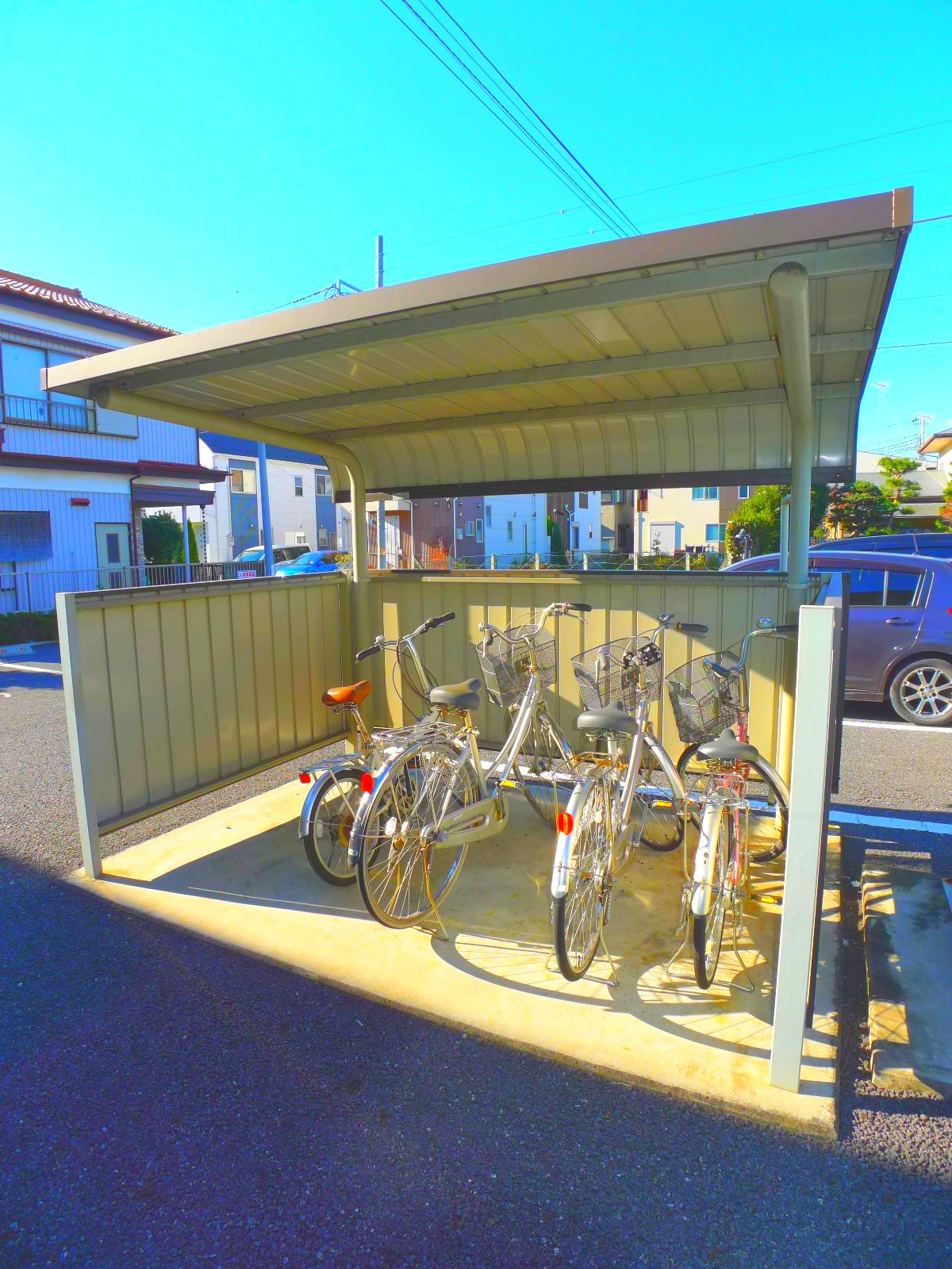 Other common areas. Bicycle-parking space
