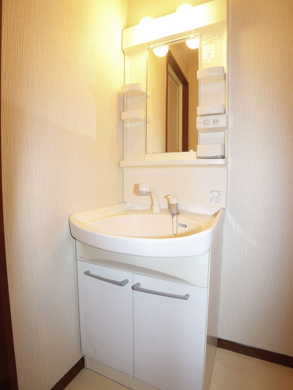 Washroom. Shampoo dresser