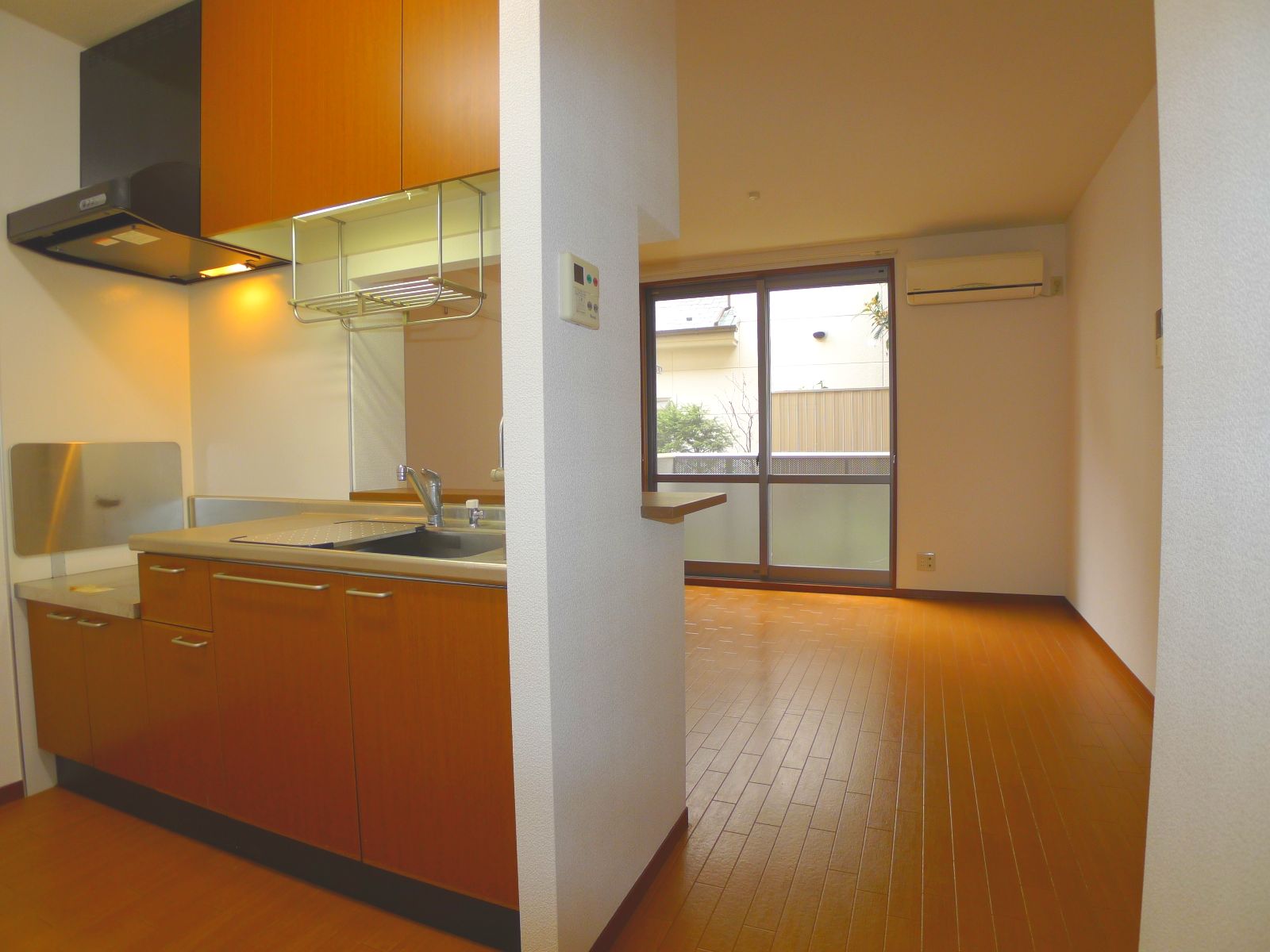 Living and room. Air conditioning