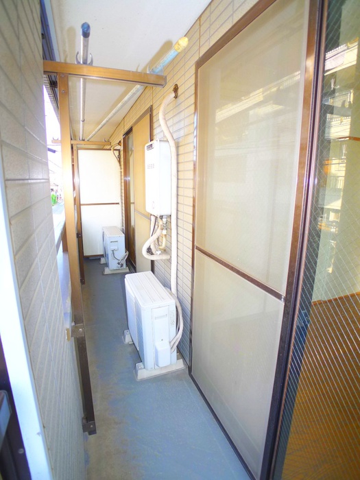 Balcony. Facing east