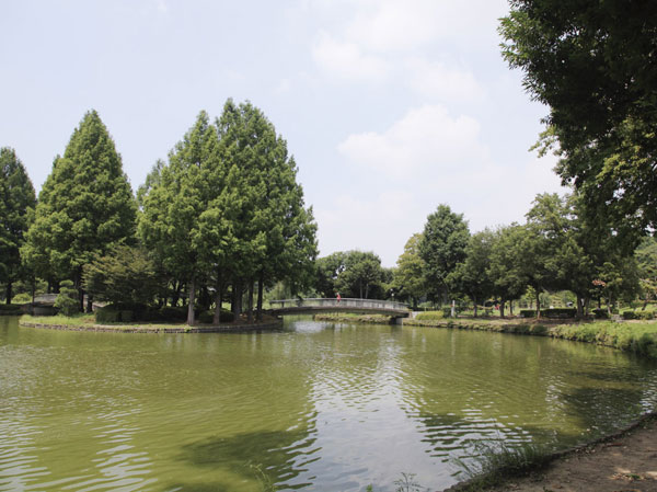 Surrounding environment. Ageo Maruyama park (about 4410m ・ Bicycle about 23 minutes)