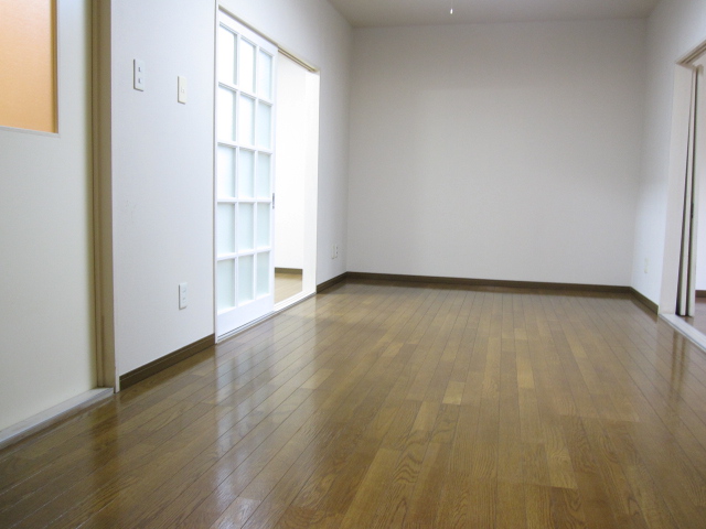 Other room space. It was re-covered flooring