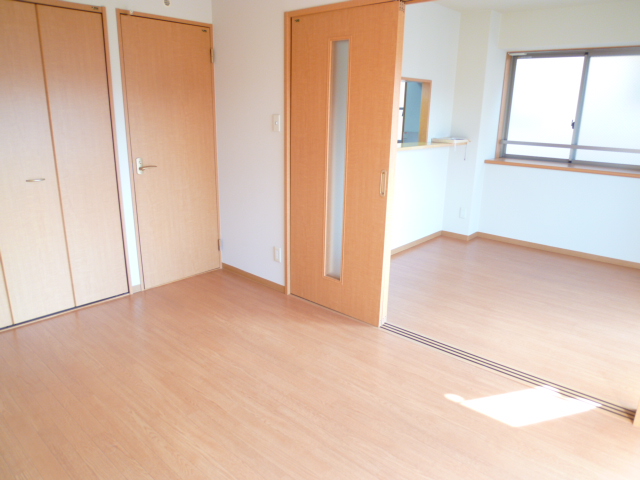 Other room space. It morphed into large LDK you open the sliding door!