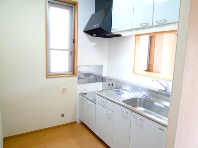 Kitchen. Brighter ventilation if easy kitchen part there is a window!