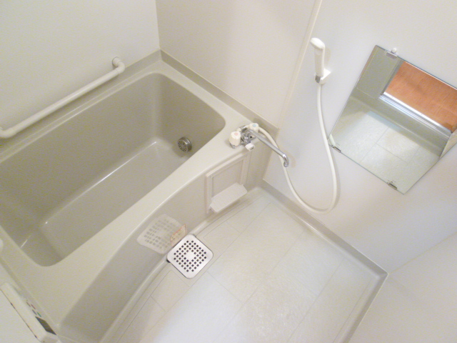 Bath. Winter warm comfortable bath time at with reheating