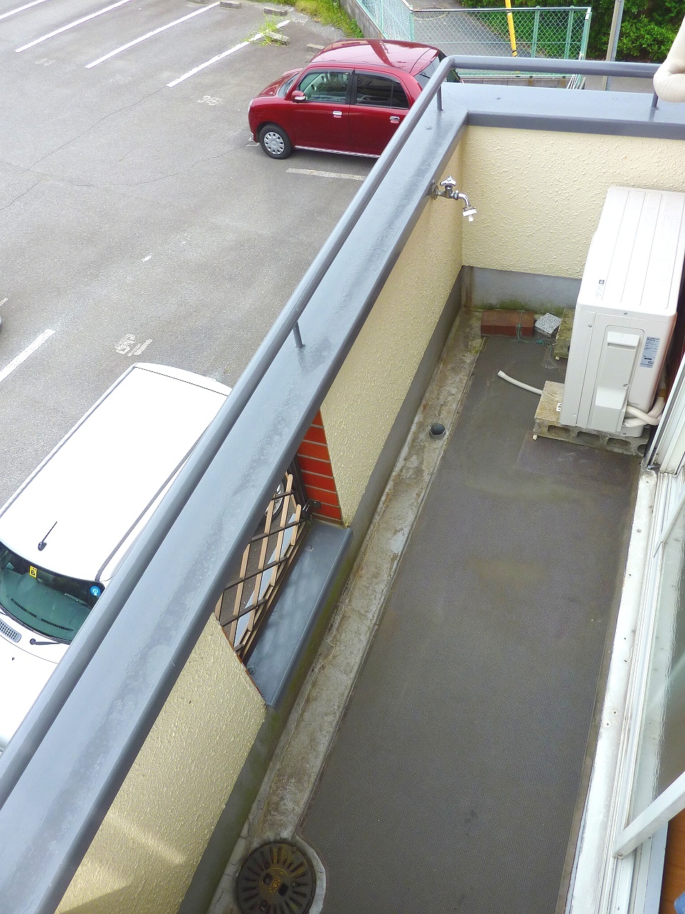 Balcony. Day is good balcony