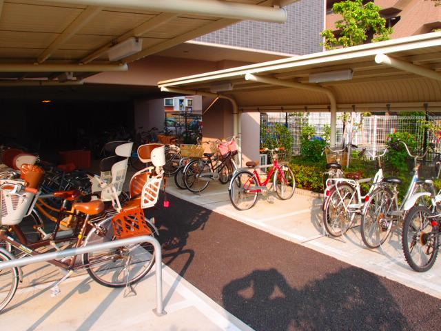 Other common areas. Bicycle-parking space