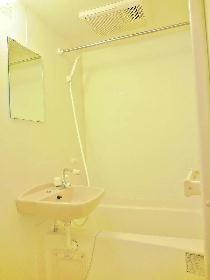 Bath. It is a bathroom with a clean sense of the white tones.