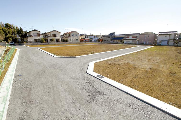 Local land photo. Town local photo of light (2012 December 25 shooting)