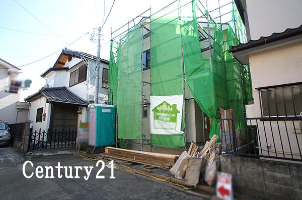 Local photos, including front road. 11 / 6 shooting Completion of framework