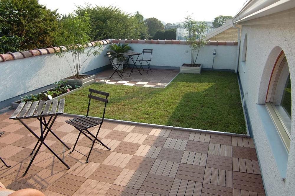 Same specifications photos (Other introspection). (4 Building) same specification rooftop garden image