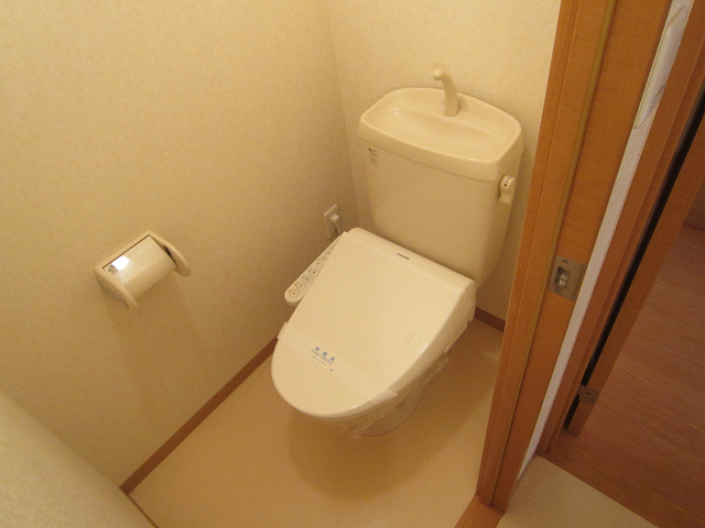 Toilet. Warm water washing toilet seat