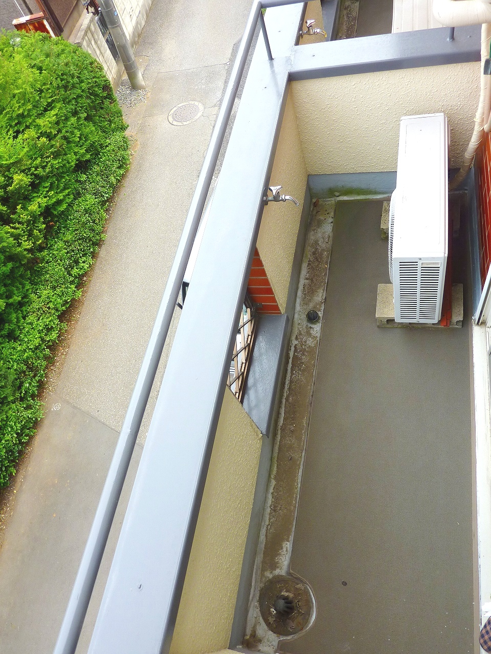 Balcony. Day is good balcony