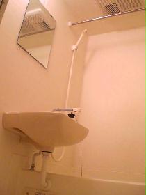 Bath. The attached to the upper part is the bathroom ventilation dryer!