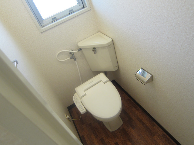 Toilet. With warm water washing toilet seat