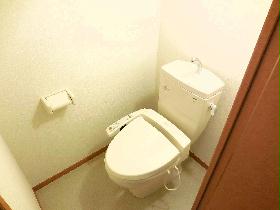 Toilet. Comfortable every day because it is warm water washing toilet seat.
