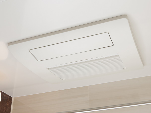 Bathing-wash room.  [Bathroom ventilation heating dryer] After bathing dried suppress generation of mold. It will also come in handy season of clothes drying on a rainy day and pollen. Preliminary heating function ・ 24-hour ventilation system with.