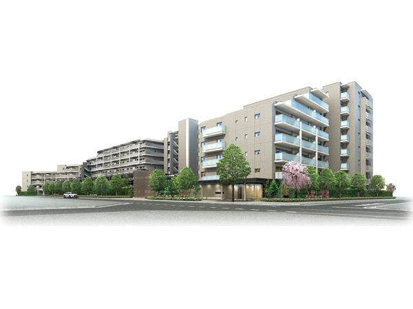 Shared facilities.  [Exterior - Rendering] It summarizes the sophisticated, Fine Residence. With the passage of time, Life stage that inhabit it is able to continue to have pride. Green moisture and bright living space of the south-facing center which arranged to clear a site, It brings a wealth of value in daily life.