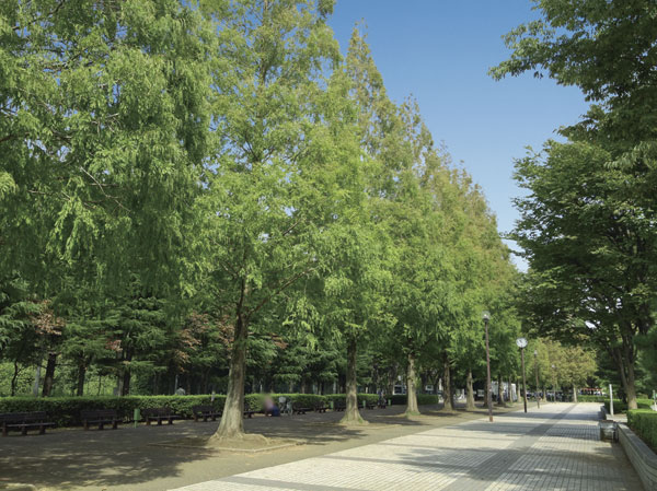 Surrounding environment. Asaka Central Park (about 490m / 7-minute walk)