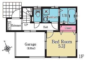 Floor plan. 31,800,000 yen, 3LDK, Land area 55.23 sq m , Building area 96.12 sq m
