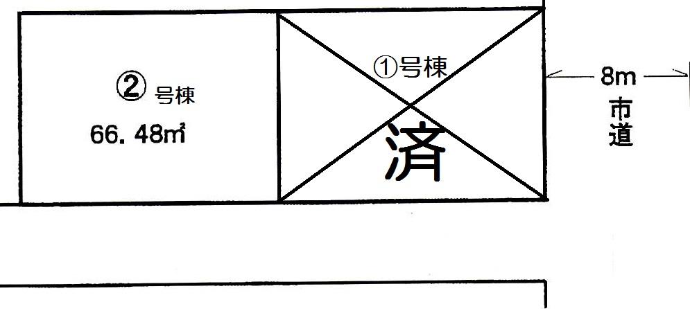 Compartment figure. 42,800,000 yen, 4LDK, Land area 66.48 sq m , Building area 110.55 sq m compartment view