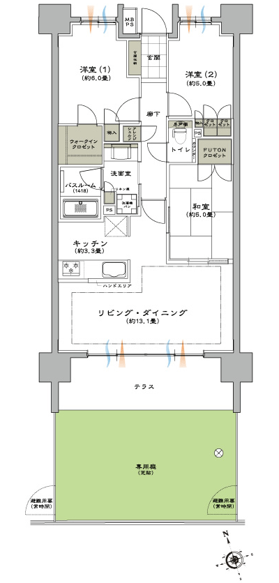 Floor: 3LDK + WIC, the occupied area: 72.04 sq m, Price: TBD