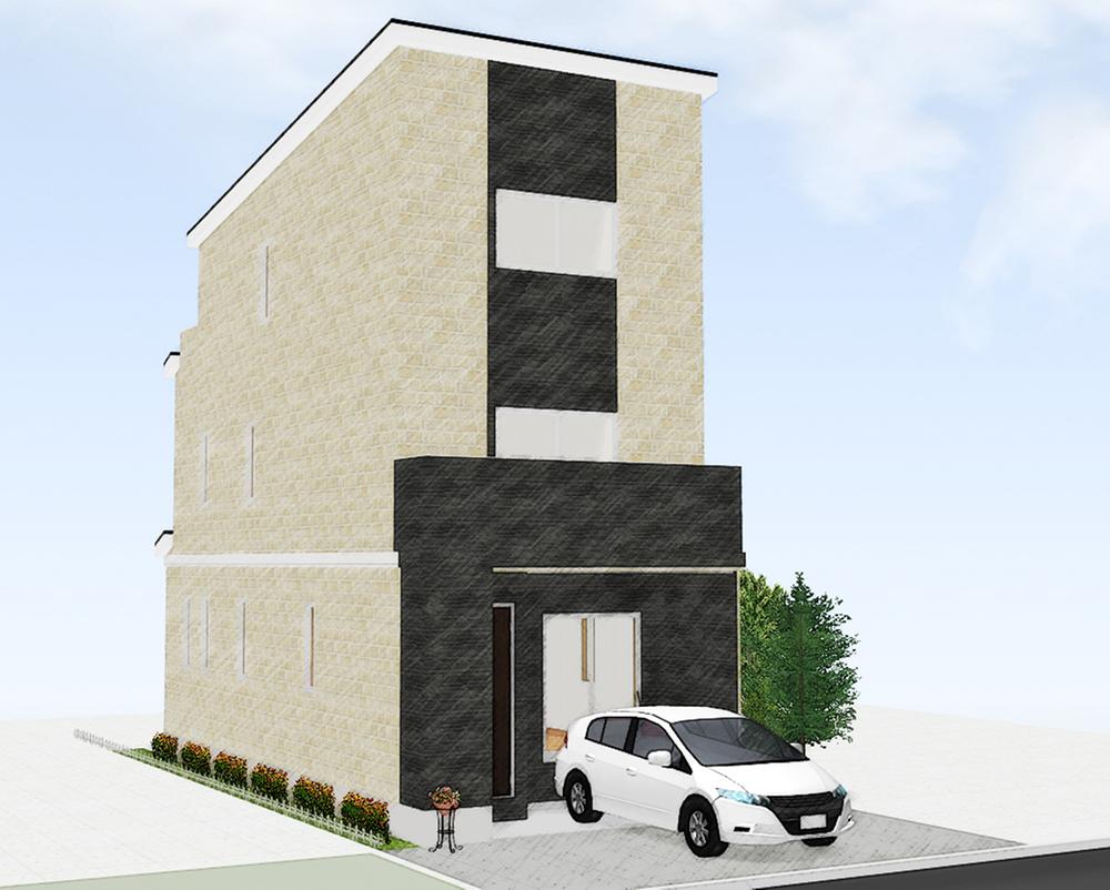 Rendering (appearance). ( A Building) Rendering