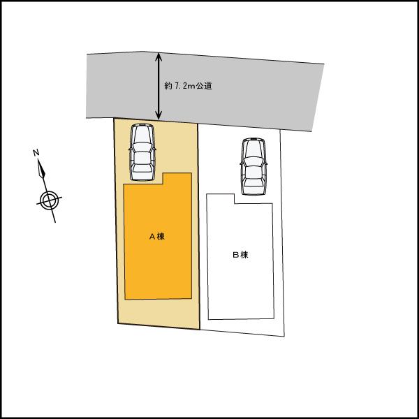 Compartment figure. 31,800,000 yen, 3LDK + S (storeroom), Land area 72.26 sq m , Building area 101.69 sq m
