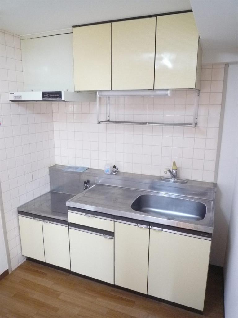 Kitchen. It is economical in the popularity of city gas ☆