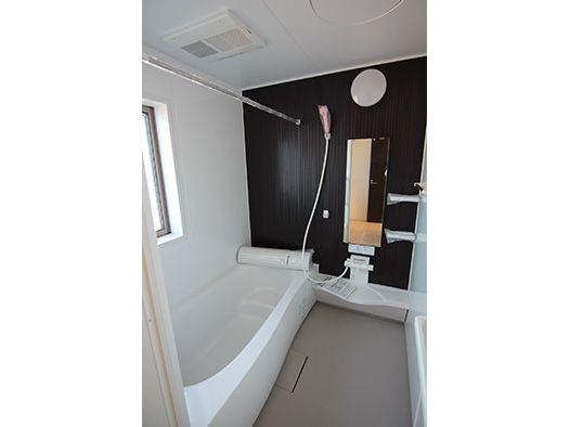 Bathroom. With bathroom ventilation dryer