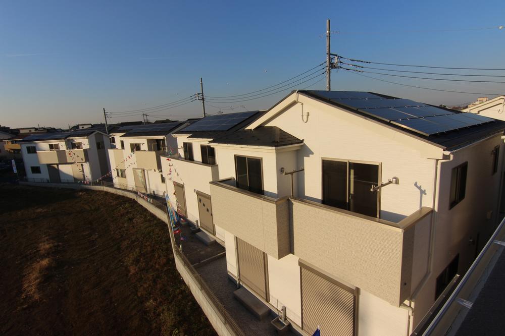 Local appearance photo. Solar panels standard equipment