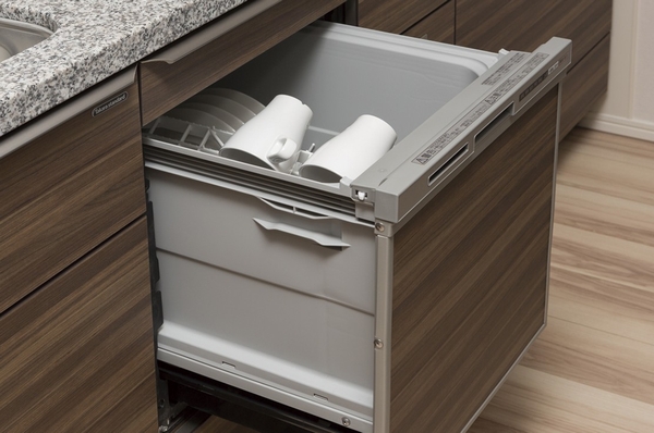 Dish washing and drying machine. There is a water-saving effect leading to up of housework efficiency (same specifications)