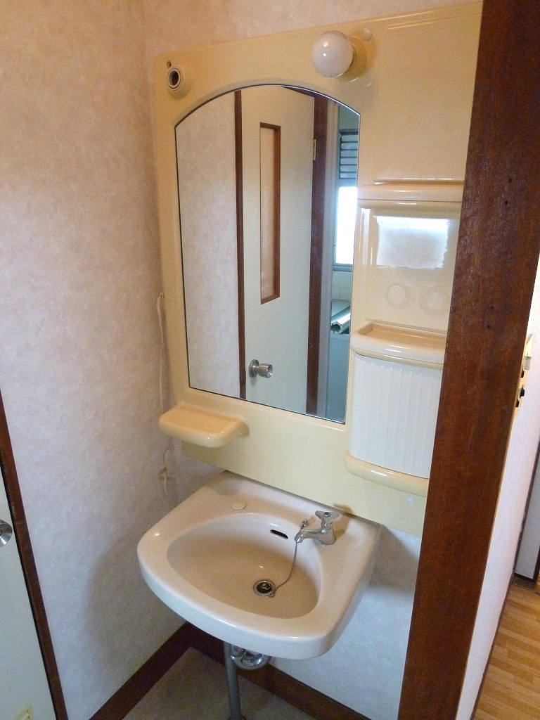 Washroom. Reference photograph