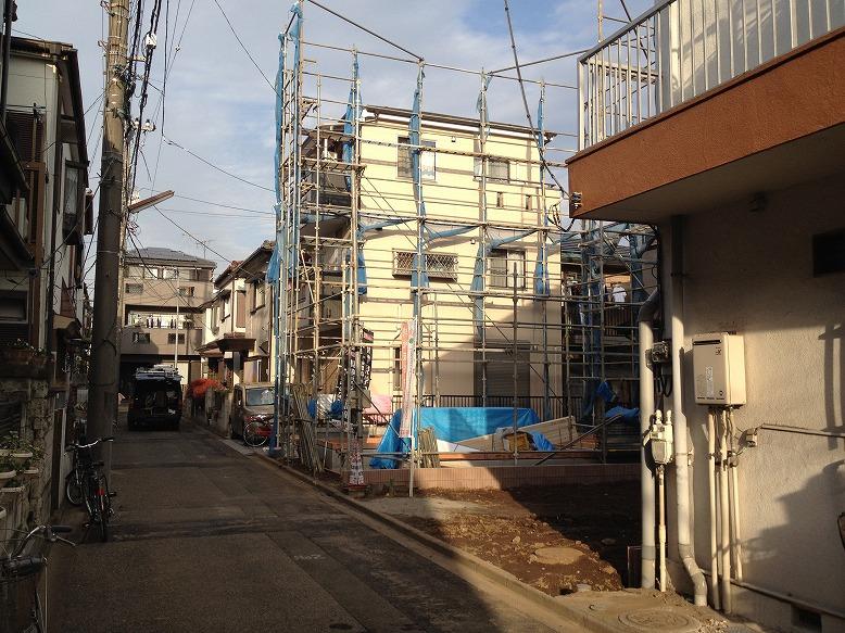 Local appearance photo. Selling local ・ ・ ・ November 28, scaffolding installation