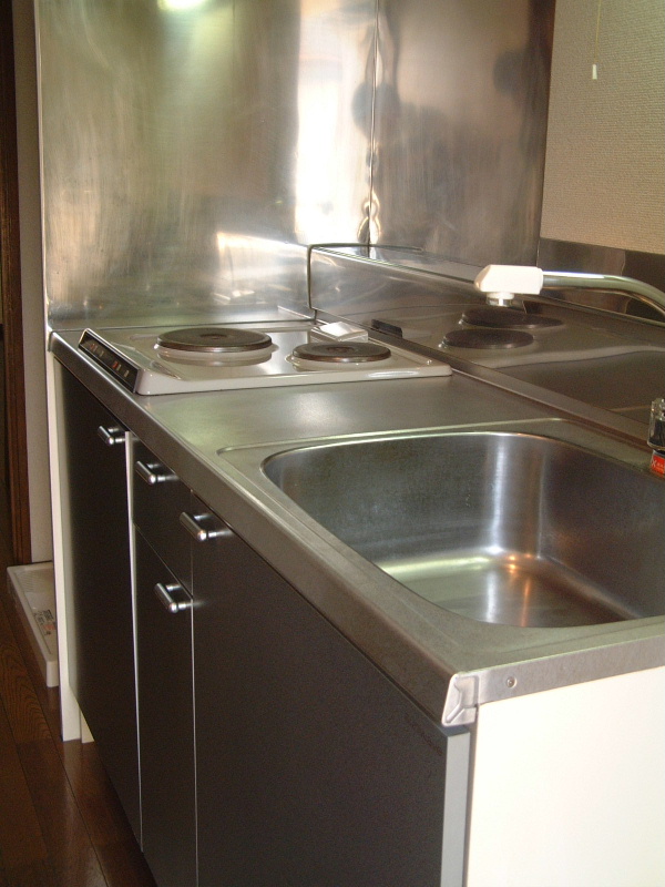Kitchen. Two-burner electric stove