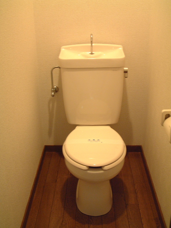 Toilet. Bus toilet by