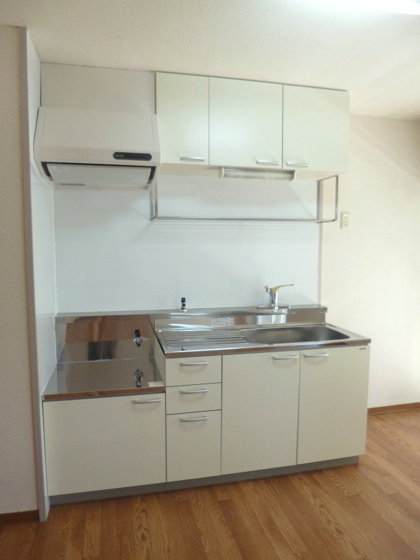 Kitchen. It is economical in the popularity of city gas ☆