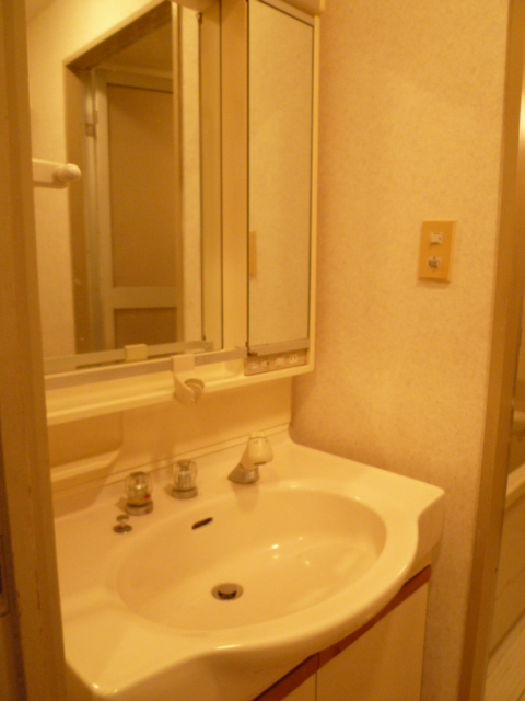 Washroom. It is a photograph of another room of the same type.