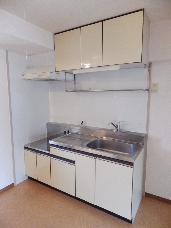 Kitchen. It is economical in the popularity of city gas ☆