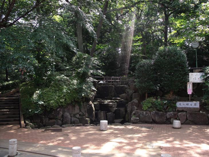 park. 919m until the waterfall of root park