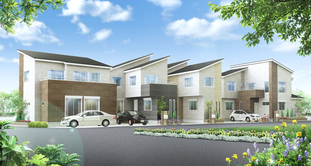 Building plan example (Perth ・ appearance). Building plan example