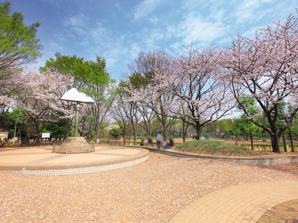 Surrounding environment. Aobadai park (about 400m / A 5-minute walk)