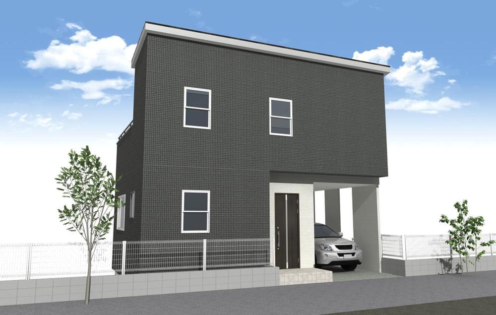 Building plan example (Perth ・ appearance). Building plan example Perth front Building price 16 million yen