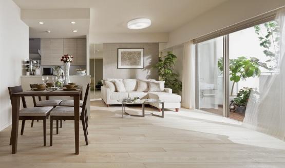 Same specifications photos (living). (Image) bright living. You momentum conversation with family. You can choose the color, such as wallpaper and flooring. 